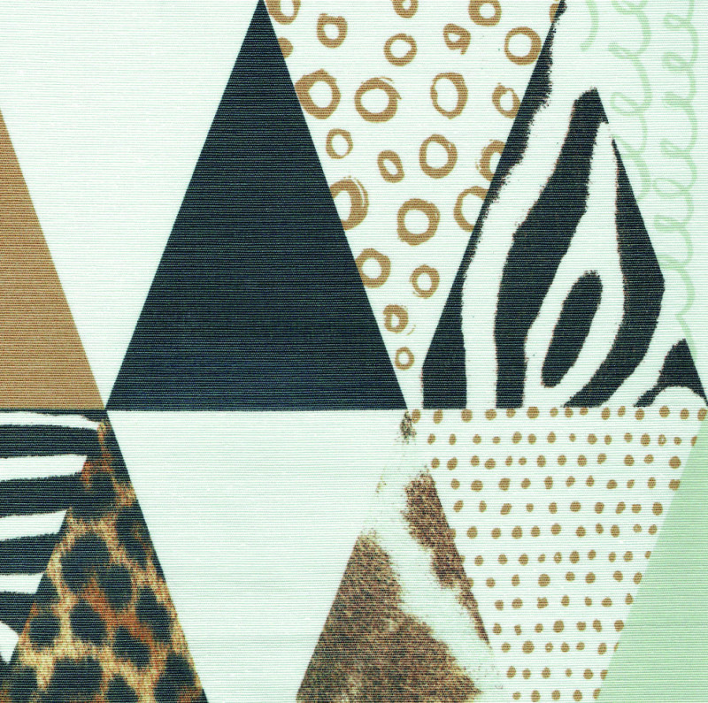 Loneta Geometrico brun