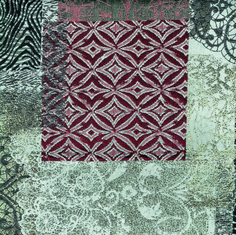 Jaquard Atika 100 röd