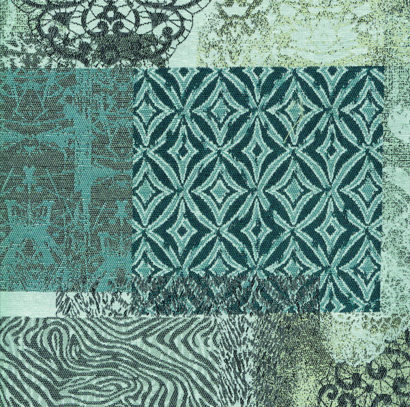 Jaquard Atika 100 blå