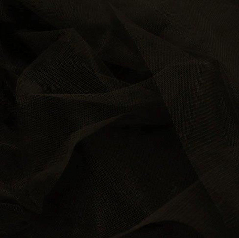 Tyll svart 02 137 cm