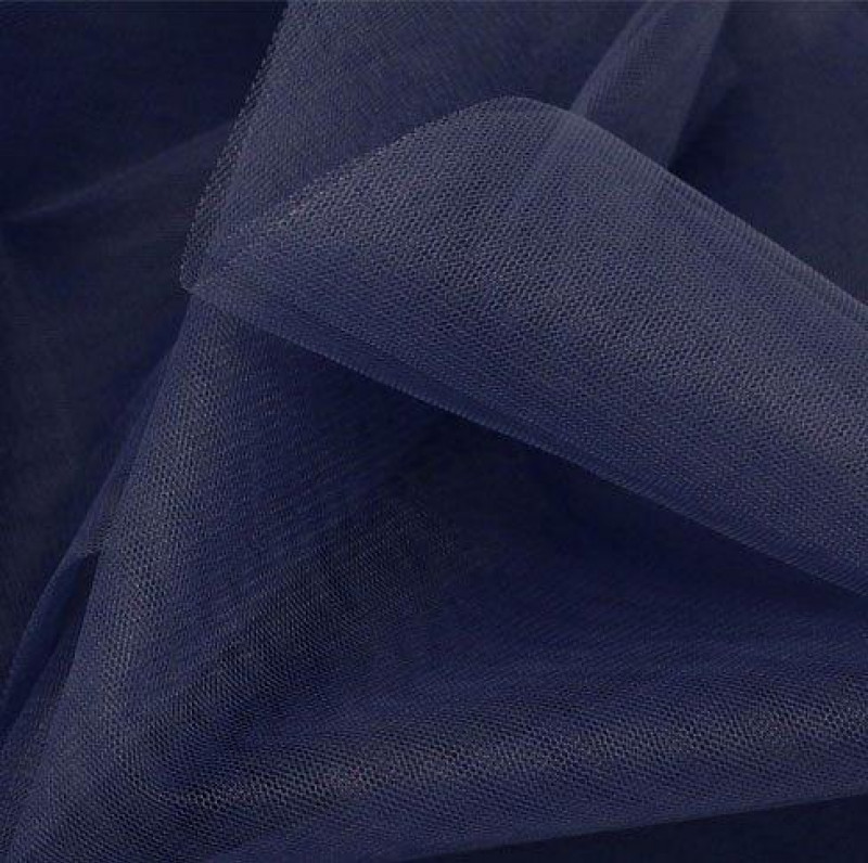 Tyll french navy 137 cm