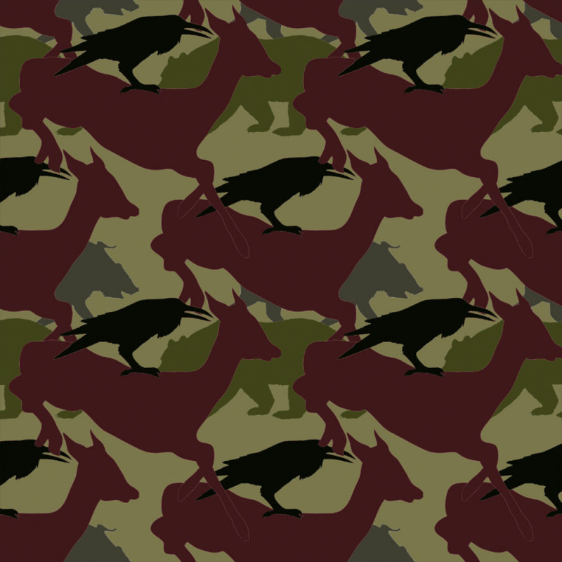 Kamouflage djur grön