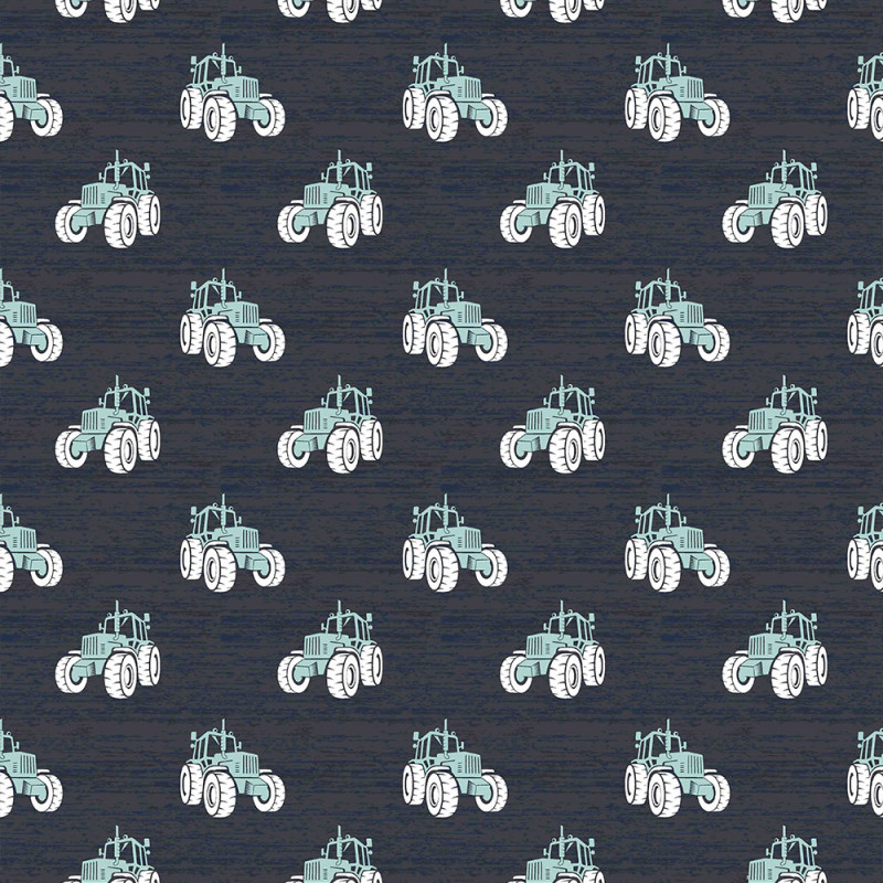 Traktor stora däck indigo