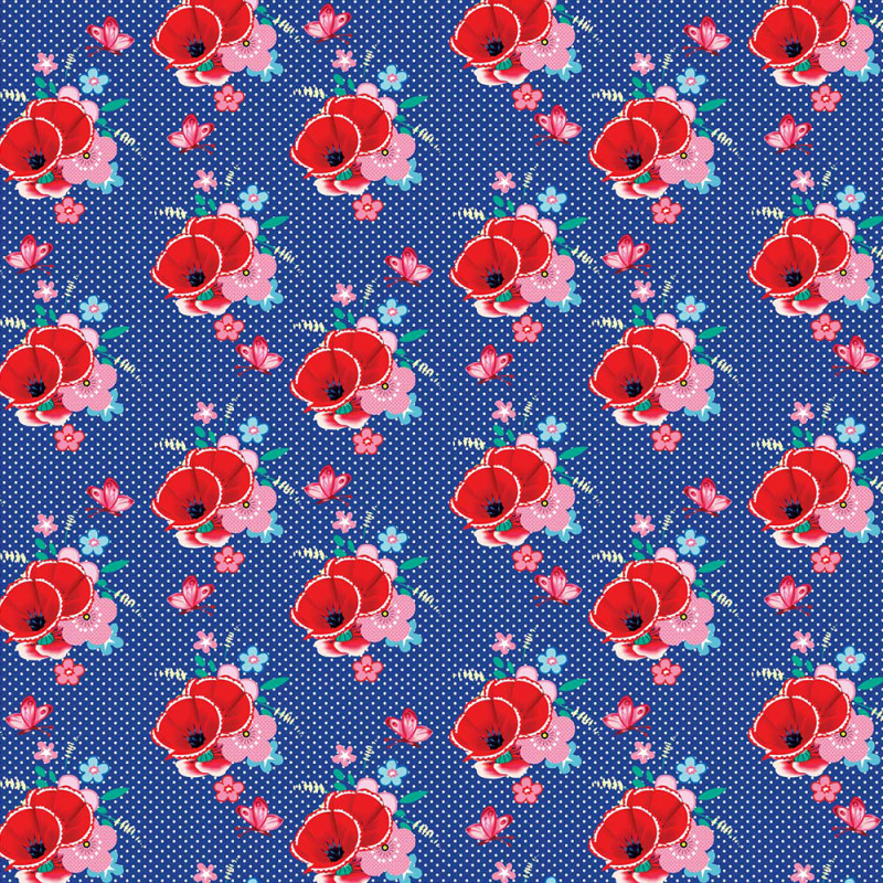 Vallmo förgätmigej