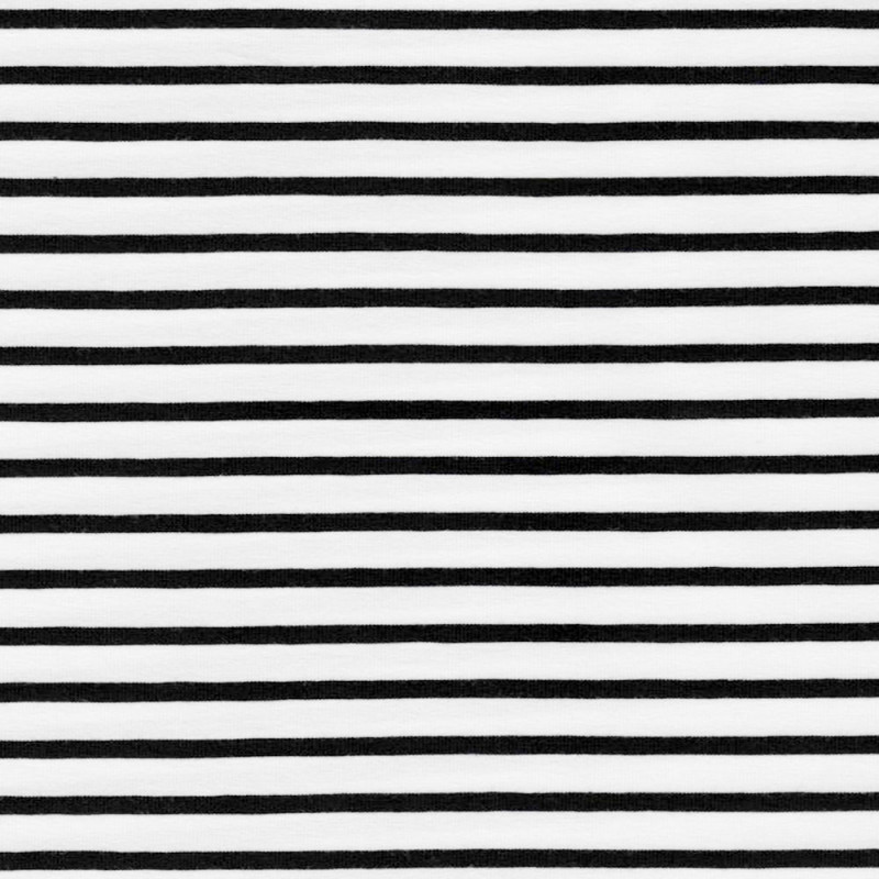 Smal 1/17 vit/svart rand eko