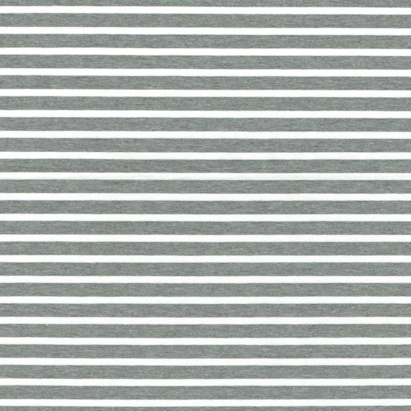 Smal 32/1 grå/vit rand eko