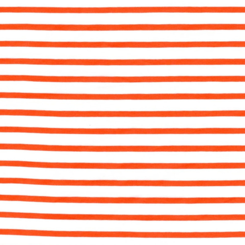 Smal 1/11 vit/orange rand eko