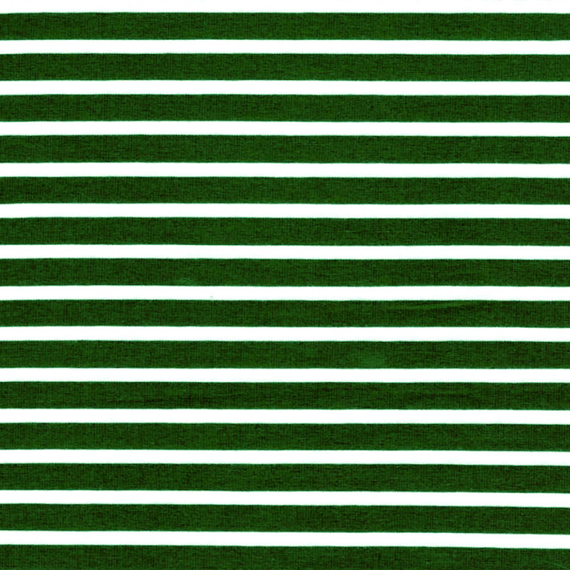 Smal 35/1 grön/vit rand eko