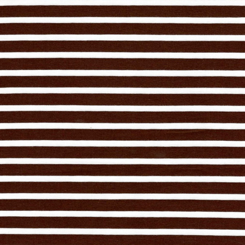 Smal 16/1 brun/vit rand eko