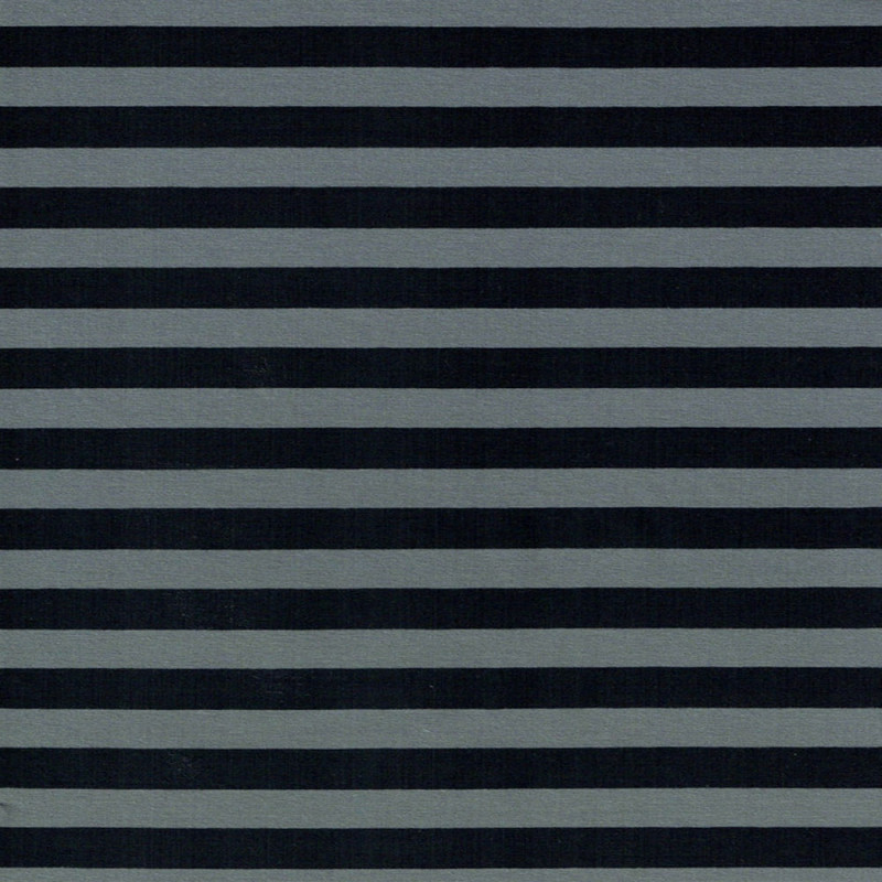 Bred 17/06 svart/grå rand eko