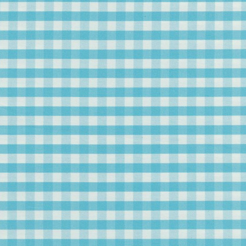 Gingham eko ruta blå
