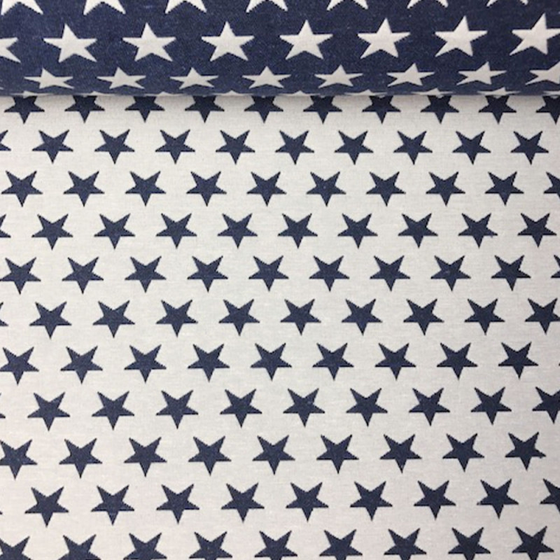 Jersey jacq blå stjärna