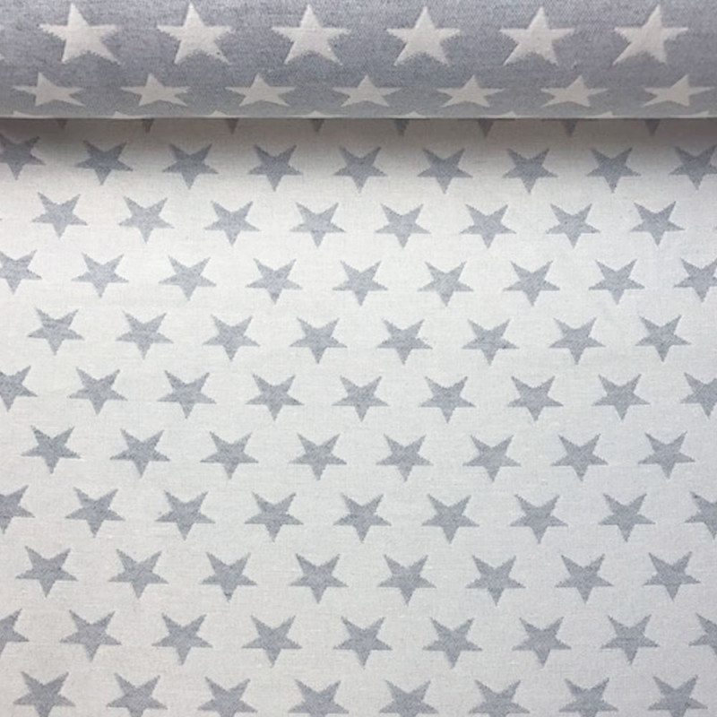 Jersey jacq grå stjärna