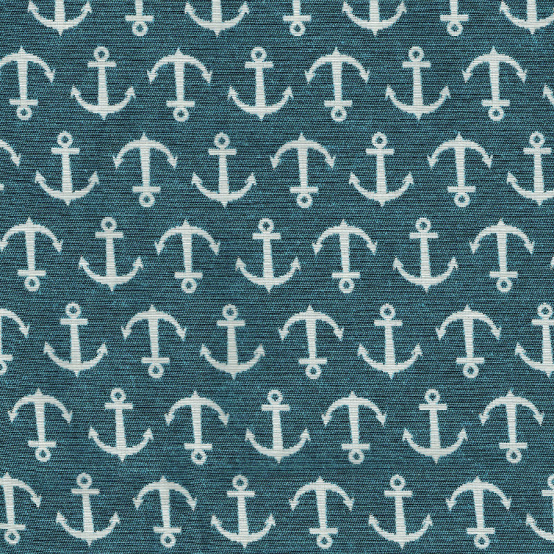 Ankare turkos vit 140 cm