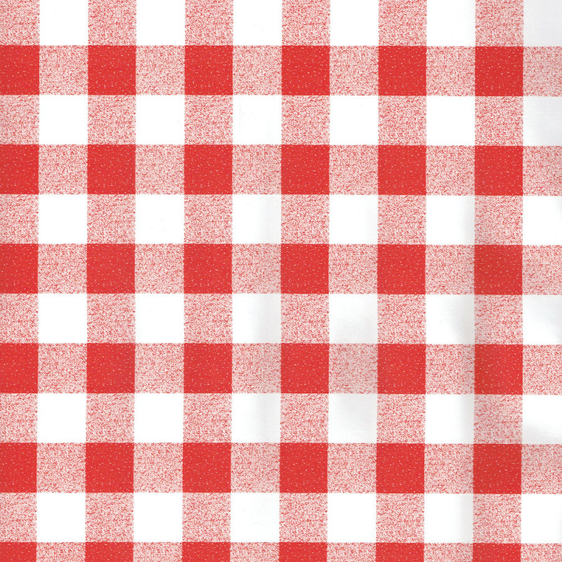 Vaxduk mönstr storrut röd
