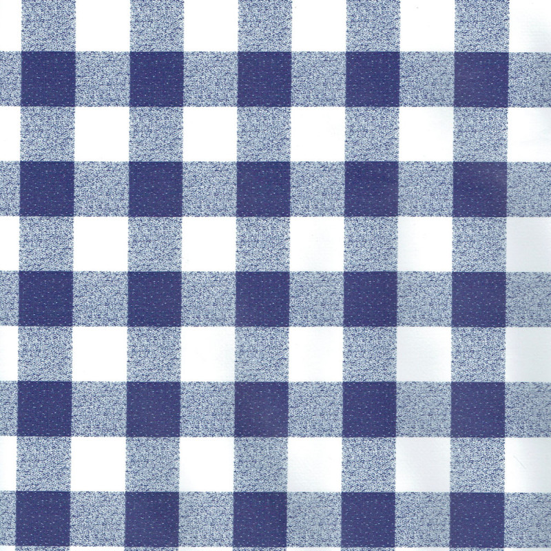 Vaxduk mönstr storrut blå