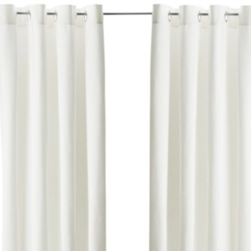 Slät 12 öljett vit mörkl