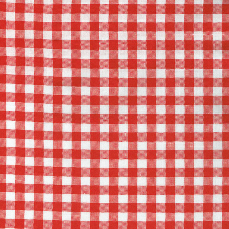 Vävd ruta röd mellan