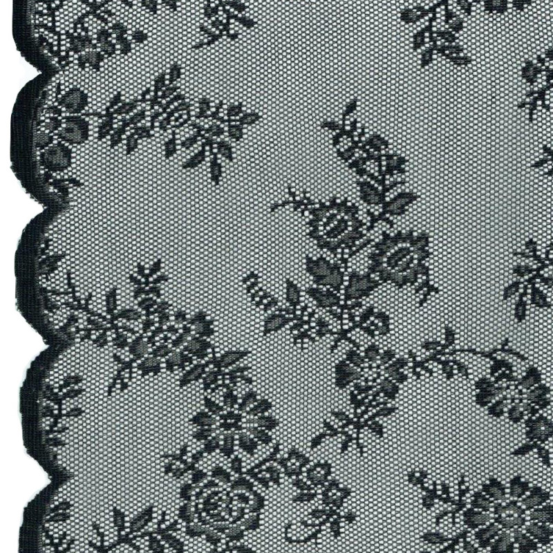 Allan terylene svart 100cm