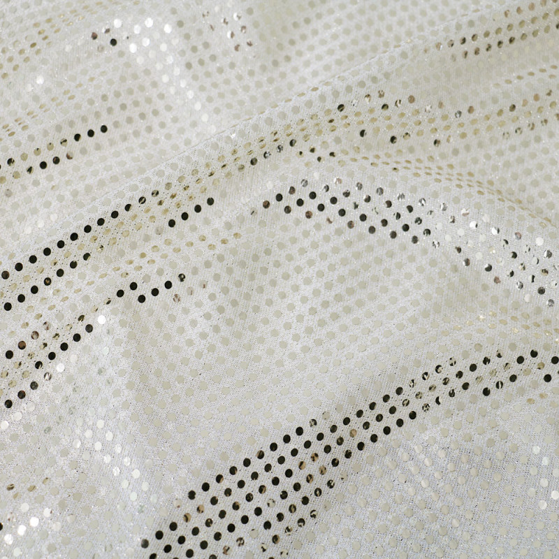 Paljett liten gles guld/beige