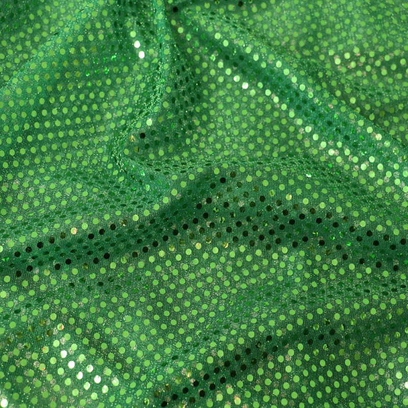 Paljett liten gles grön