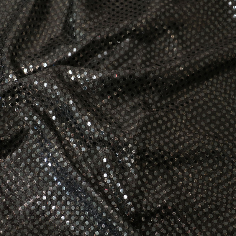 Paljett liten gles svart