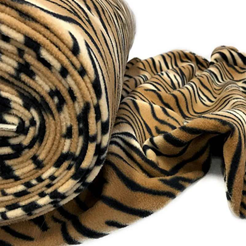 Fleece mönstrad tiger