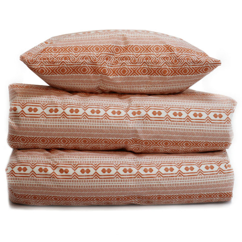 Bäddset Drömma Inka orange 150*210