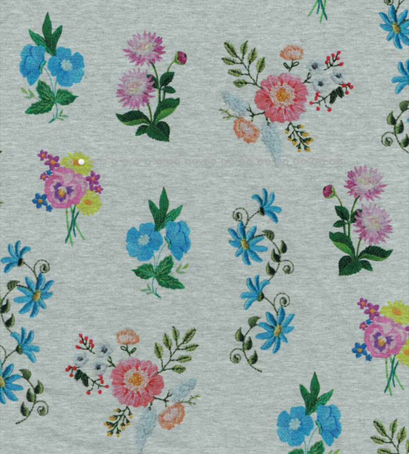 Jogging småfåglar bomull/polyester