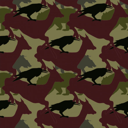 Kamouflage djur grön