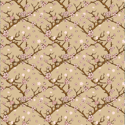 Körsbärsblomma beige