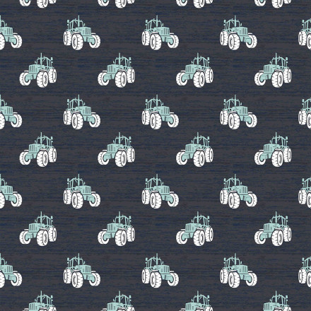 Traktor stora däck indigo