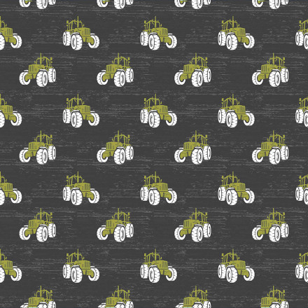 Traktor stora däck antracit