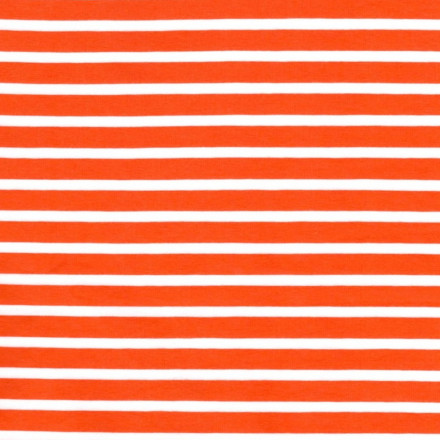 Smal 11/1 orange/vit rand eko