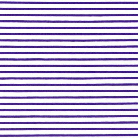 Smal 1/28 vit/lila rand eko 