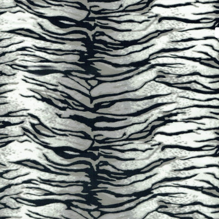 Tiger vit/grå