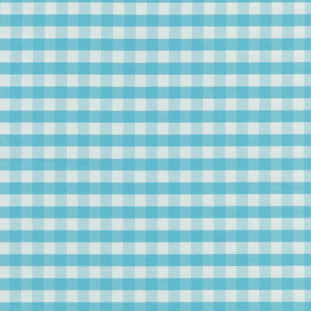 Gingham eko ruta blå