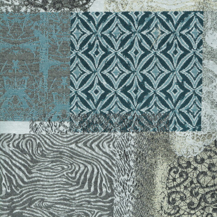 Jaquard Atika 300 blå