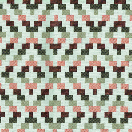 Jaquard Big Lanai terracotta