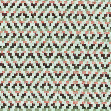 Jaquard Lanai terracotta