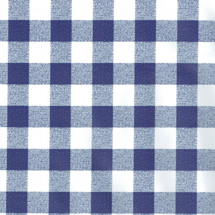 Vaxduk mönstr storrut blå