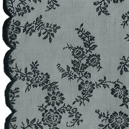 Allan terylene svart 100cm