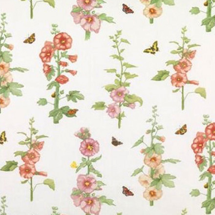 Althea cream/rosa/grön