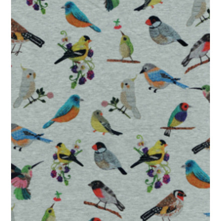 Jogging små blommor bomull/polyester