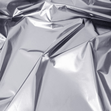 Lamé silver 150 cm