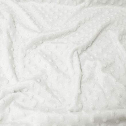 Minky offwhite prickar