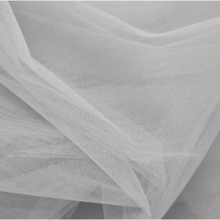 Tyll silver grey 137 cm