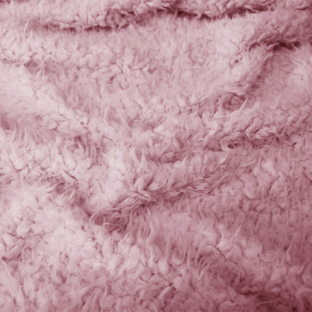 Fancy fur long pile rosa