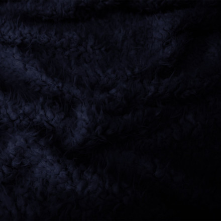 Fancy fur long pile svart